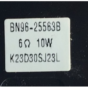 KIT DE BOCINAS PARA TV SAMSUNG / NUMERO DE PARTE BN96-25563B / 6Ω 10W / K23D30SJ23L / BN9625563B / 25563B / PANEL CY-PK270BNAV1F / MODELO LC27F398FWNXZA AA10